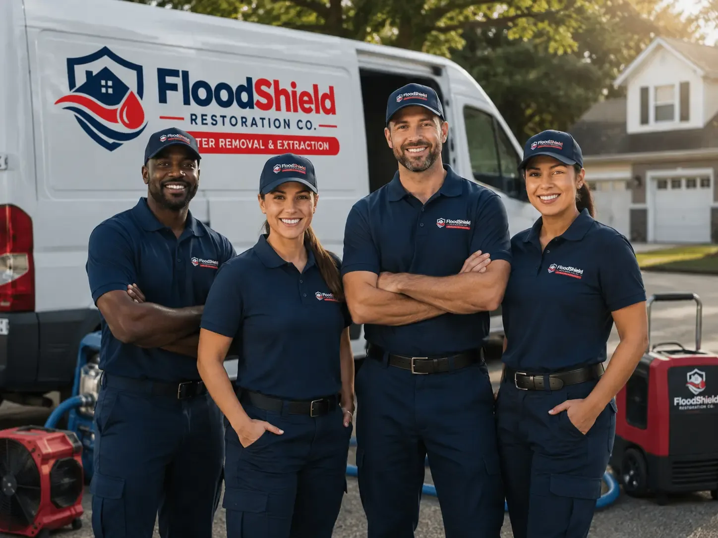 Flood Damage Restoration company in Harshaw, WI